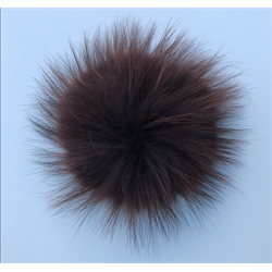 Stor VASKEBJRN dusk  - Kaffebrun